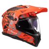 LS2 MX702 PIONEER II-06 RANGI adventure helma oranžová vel.M